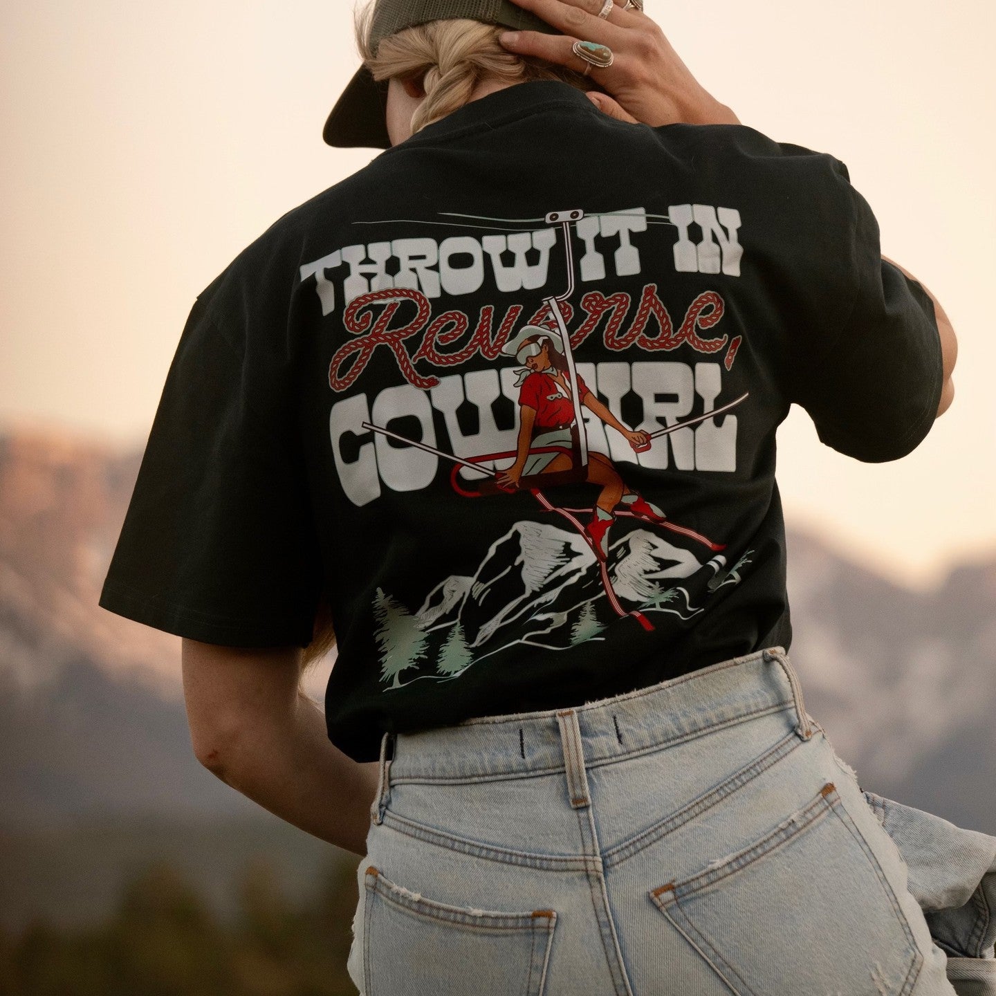 Reverse Oversized Tee