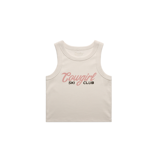 Cowgirl Ski Club Ribbed Tank