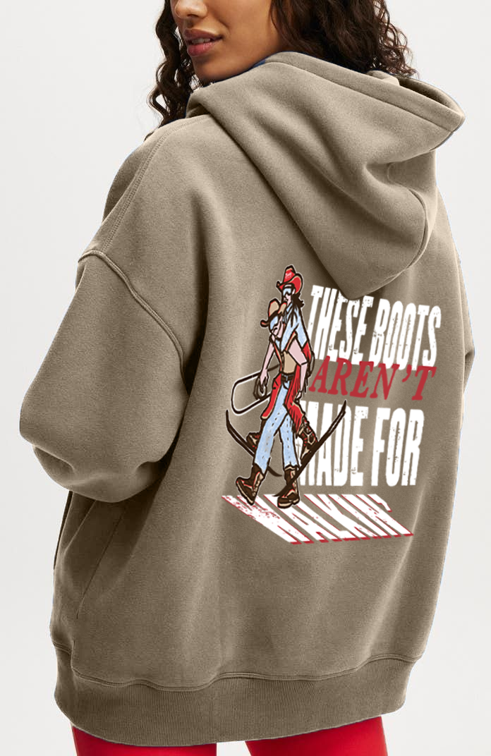 Carry Me Cowboy Oversized Hoodie