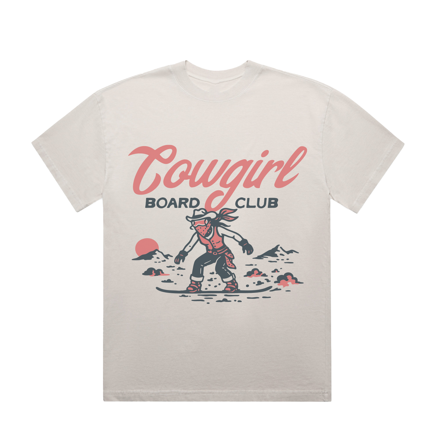 Goofy Cowgirl Oversized Tee