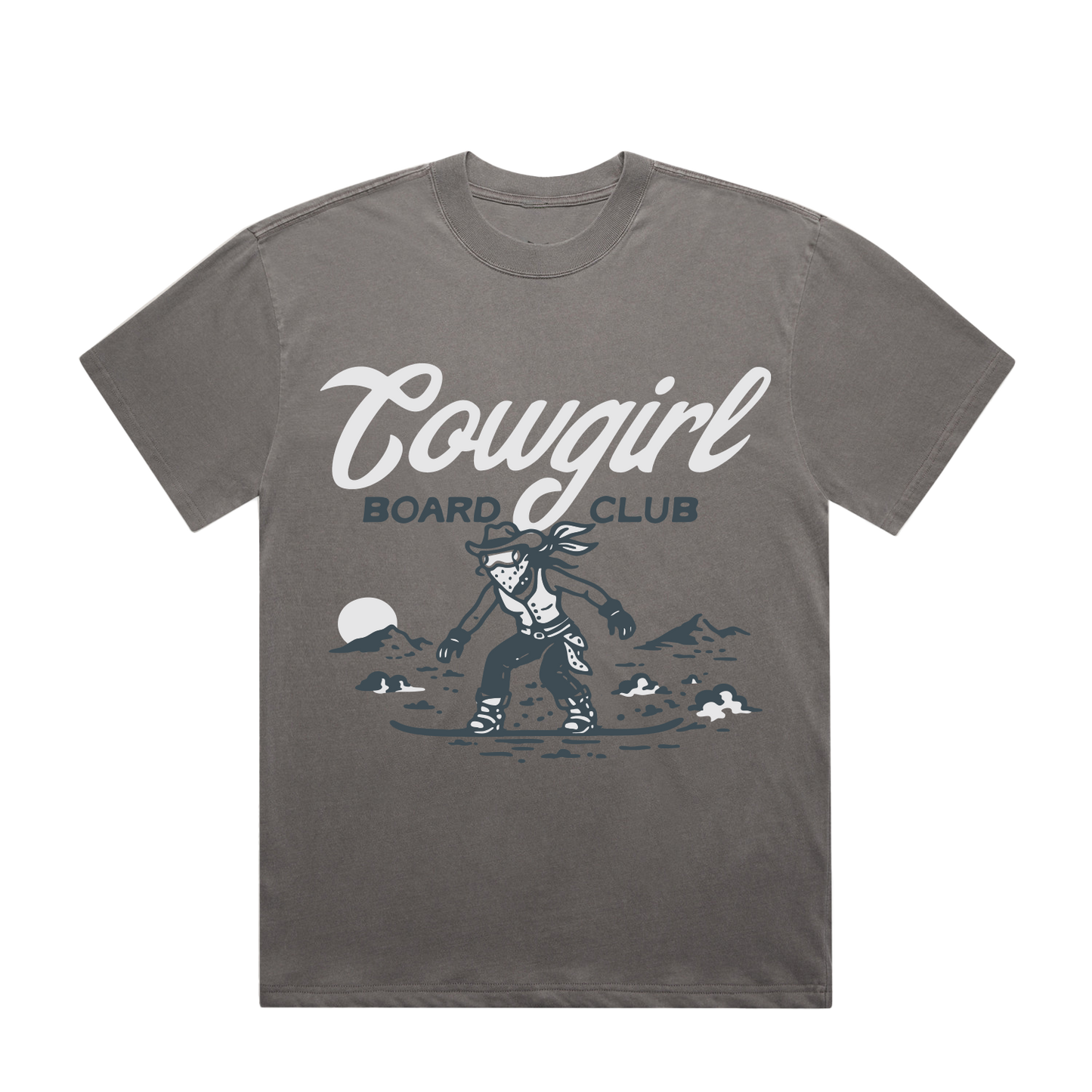 Goofy Cowgirl Oversized Tee