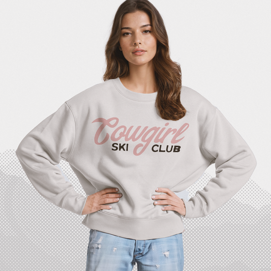 Resort Cowgirl Oversized Crewneck