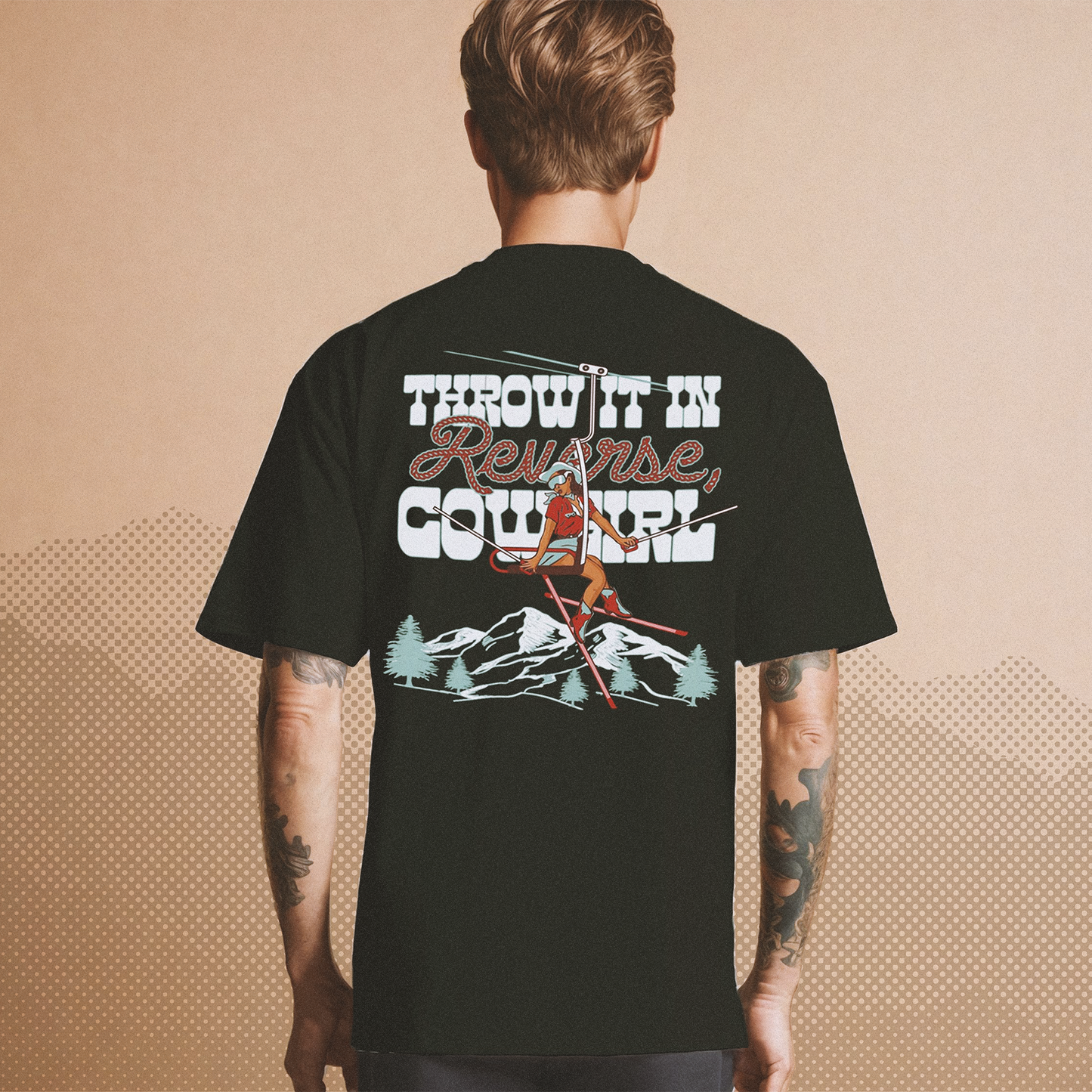 Reverse Oversized Tee