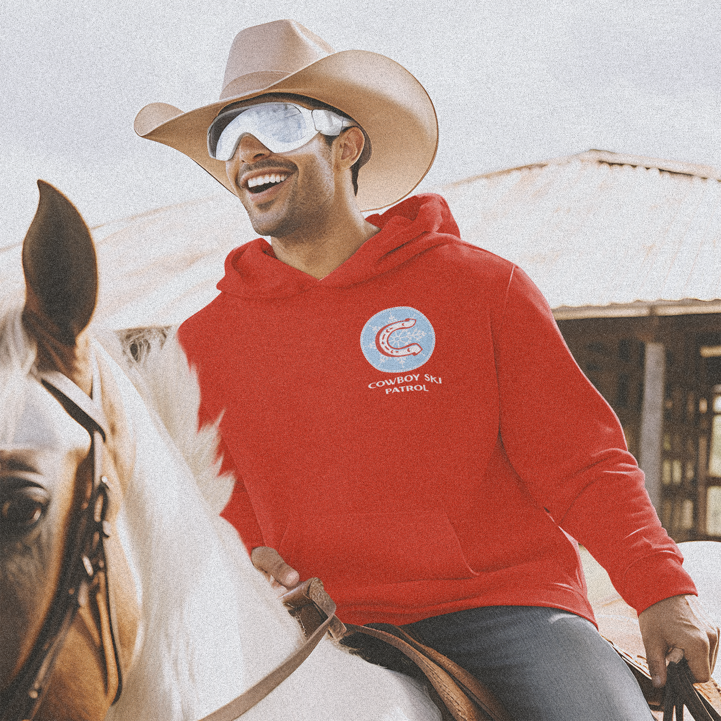Cowboy Ski Patrol Premium Hoodie