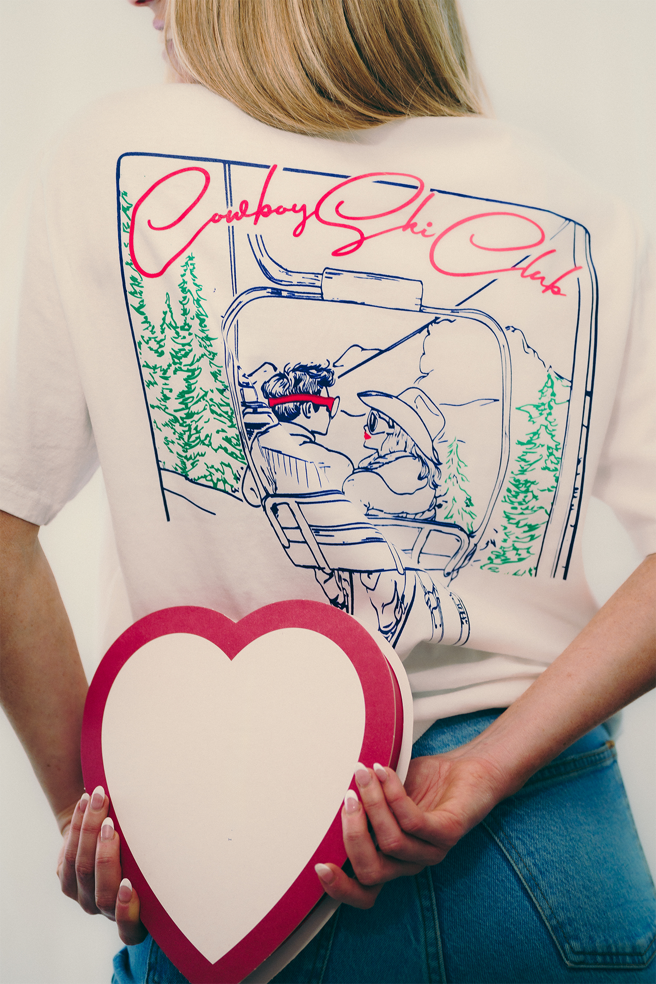 Chairlift Sweetheart Oversized Tee
