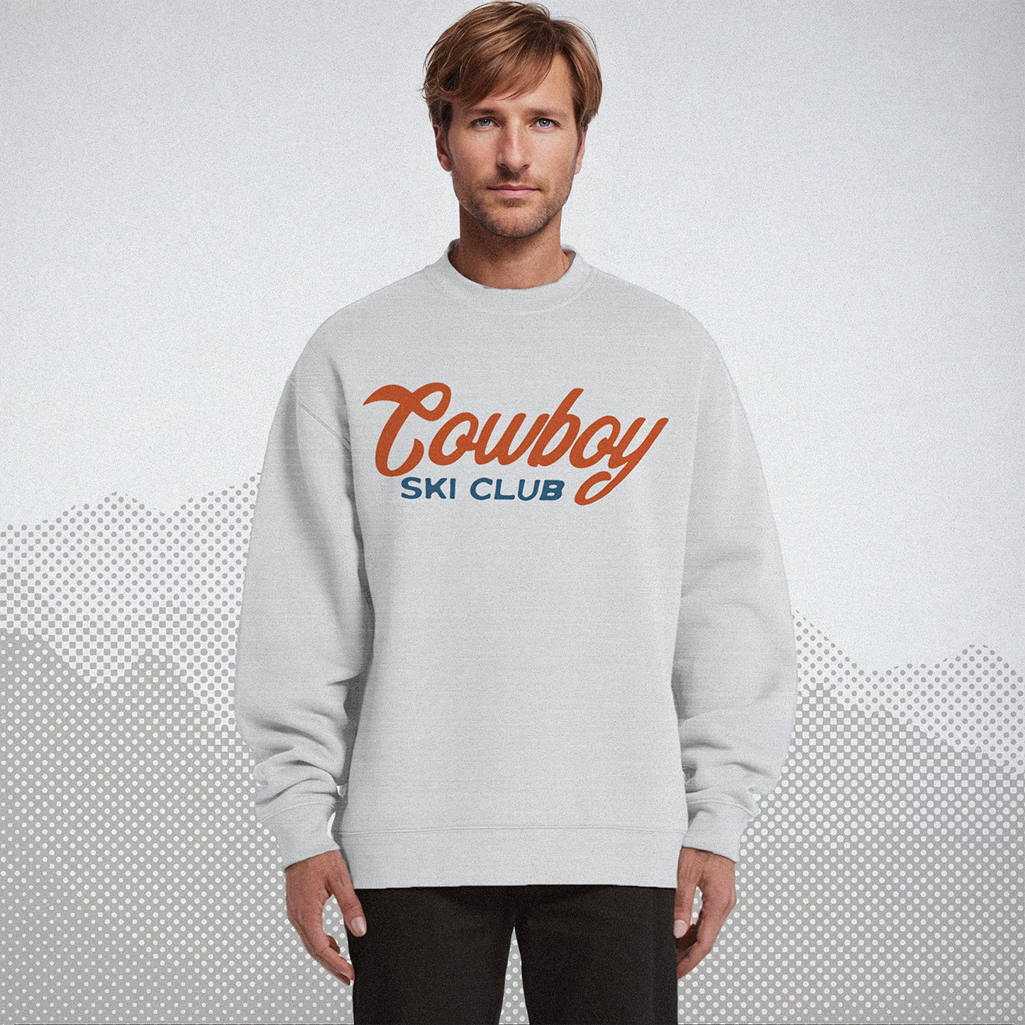 Resort Cowboy Oversized Crewneck