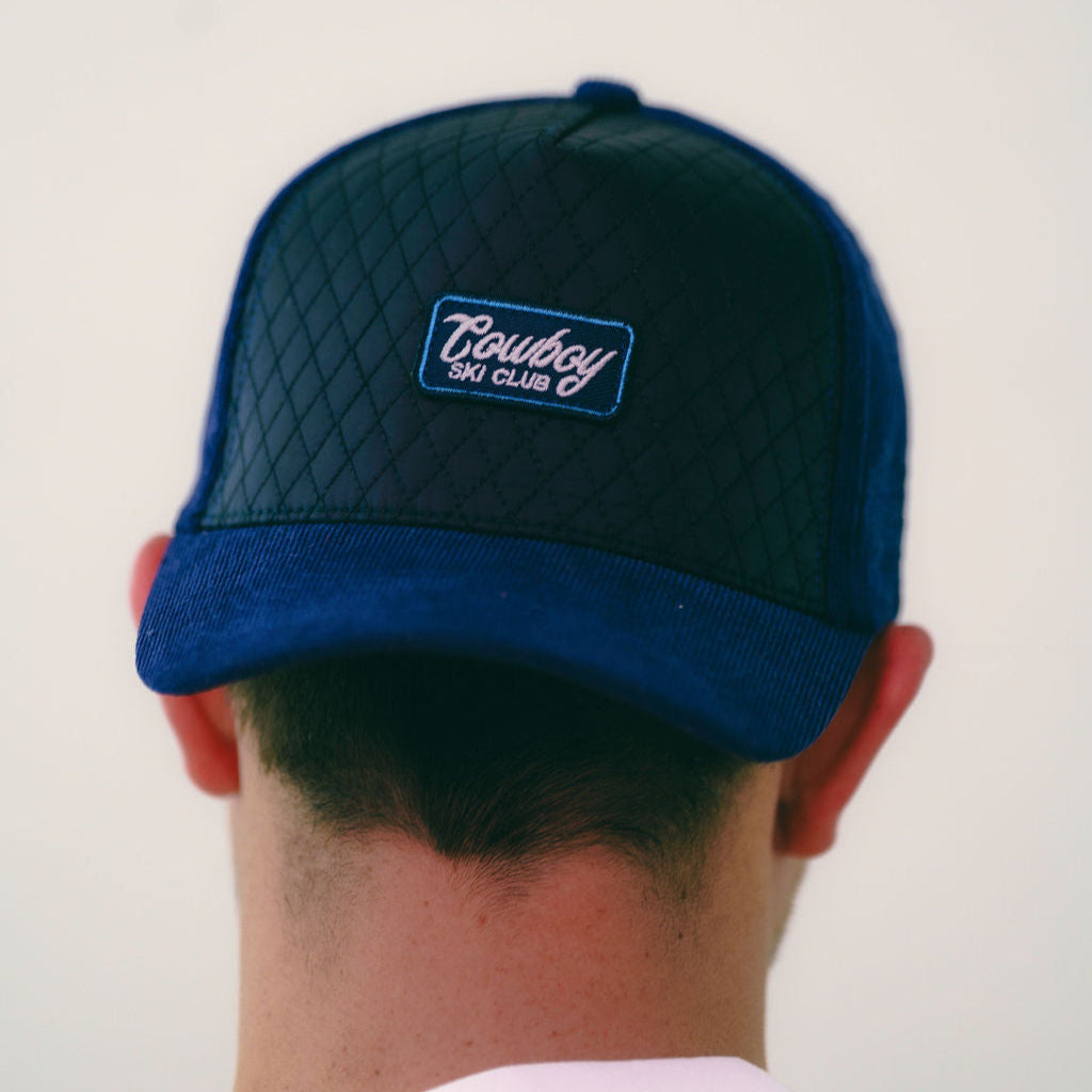 Quilted Rider Corduroy Hat