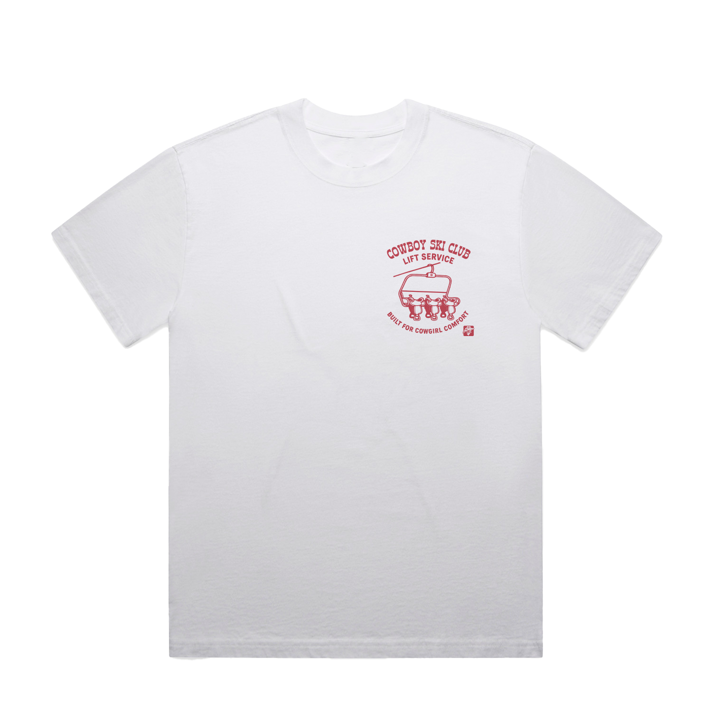 Lift Service Oversized Cropped Tee