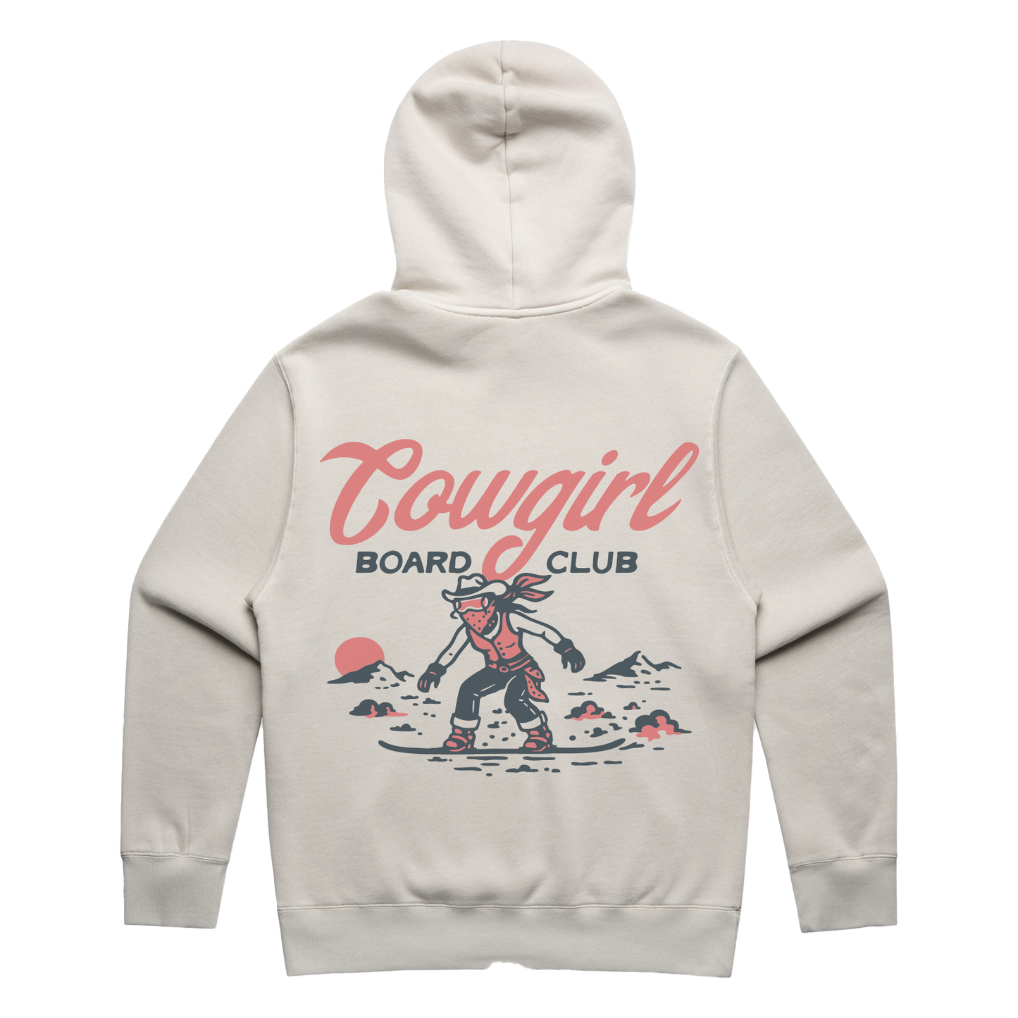 Goofy Cowgirl Oversized Hoodie