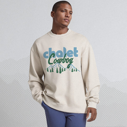 Chalet Cowboy Oversized Crew