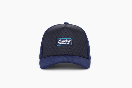 Quilted Rider Corduroy Hat