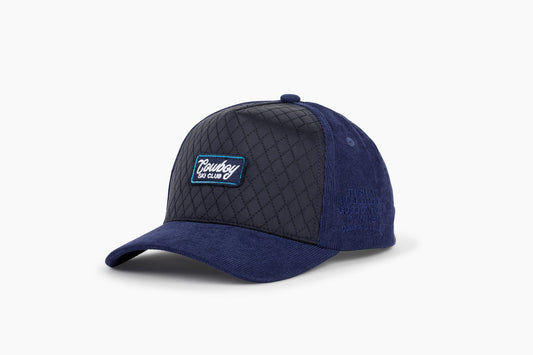 Quilted Rider Corduroy Hat