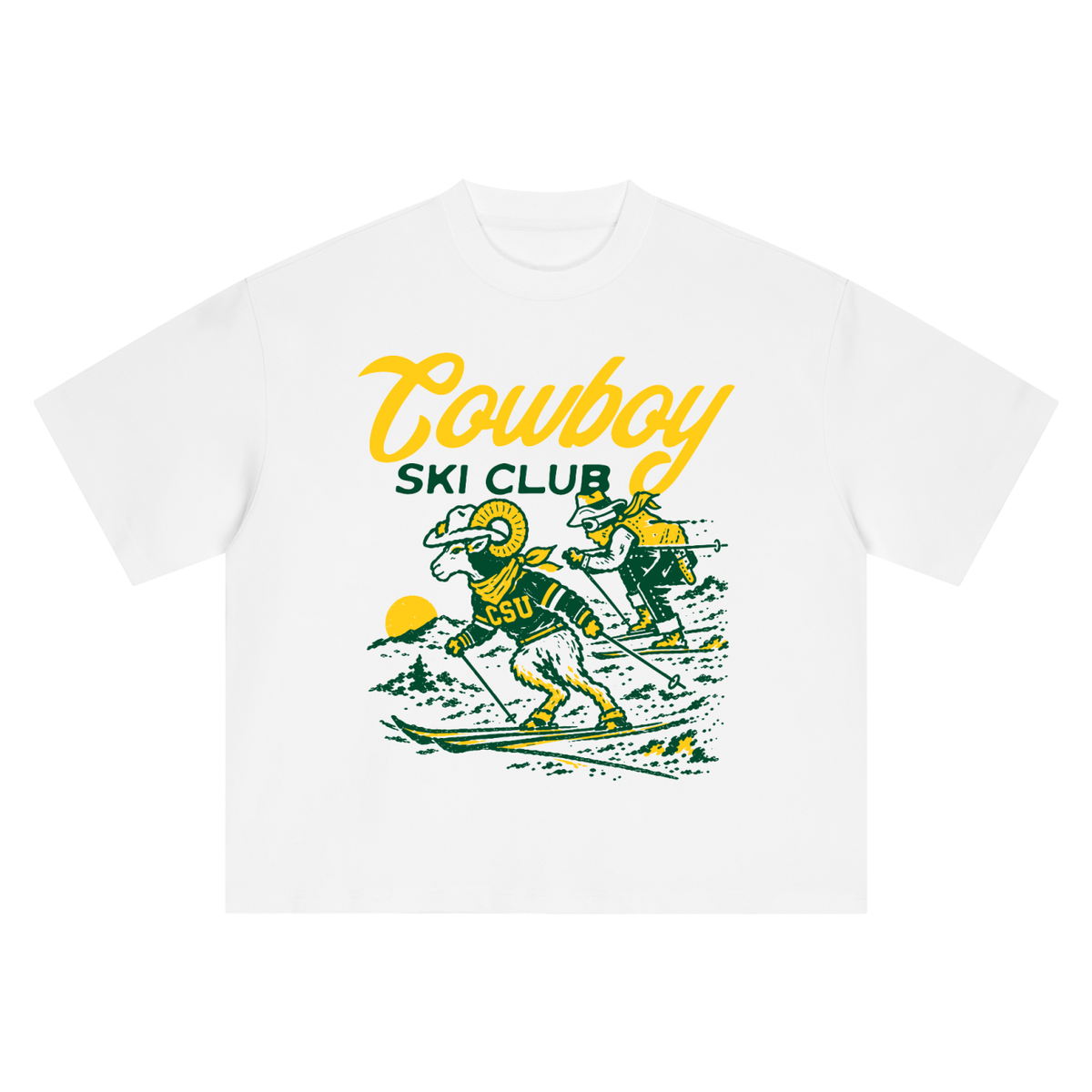 Mascot Mountain Overside Unisex Tee - Foco Edition