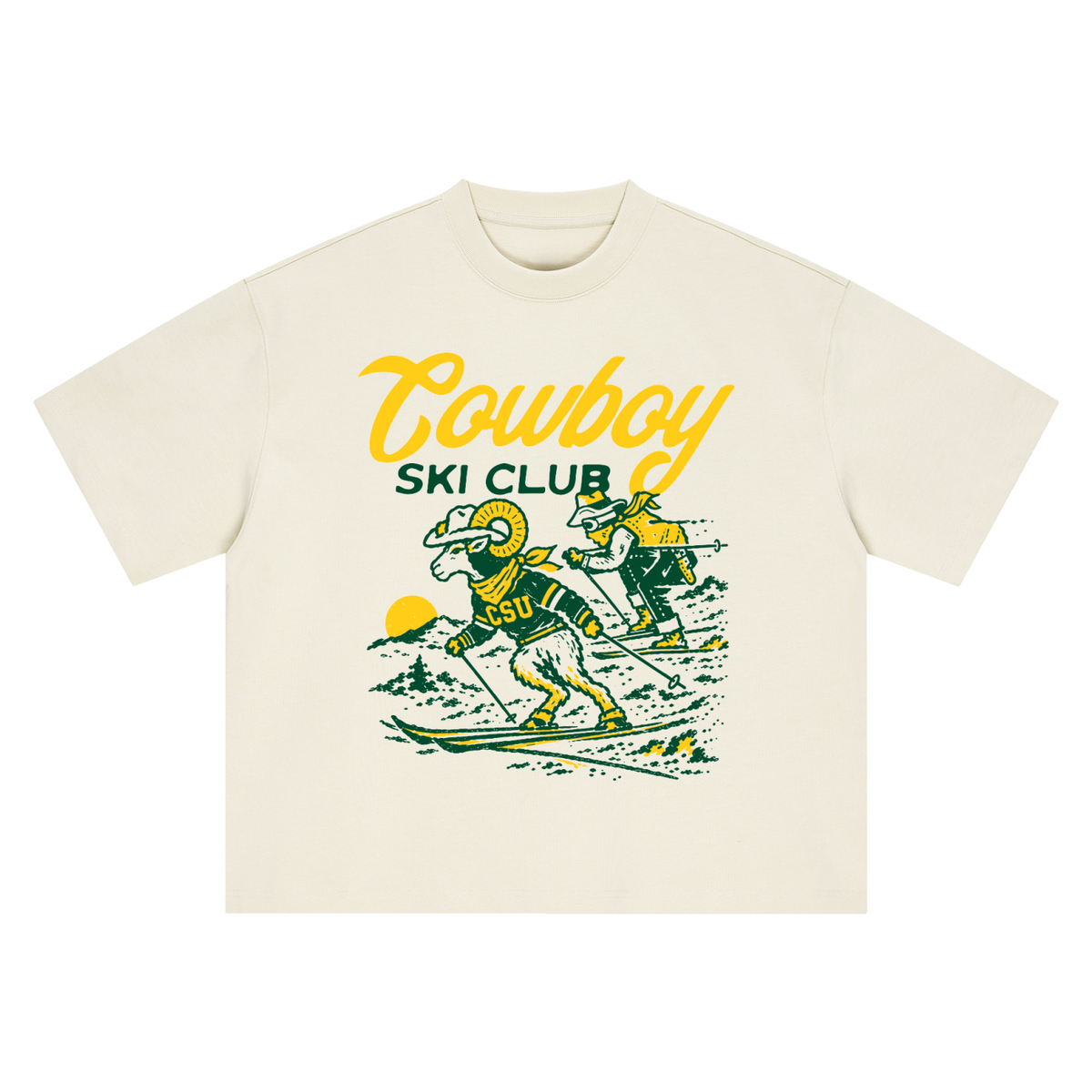Mascot Mountain Overside Unisex Tee - Foco Edition