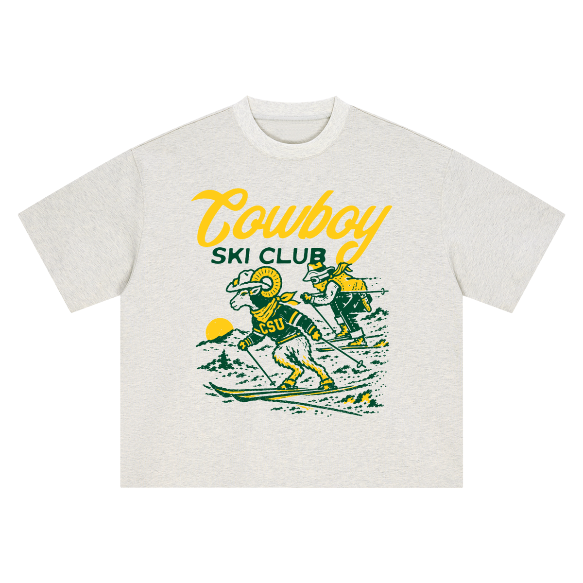 Mascot Mountain Overside Unisex Tee - Foco Edition