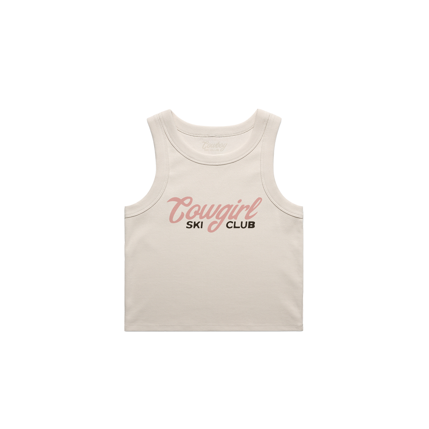 Cowgirl Ski Club Ribbed Tank