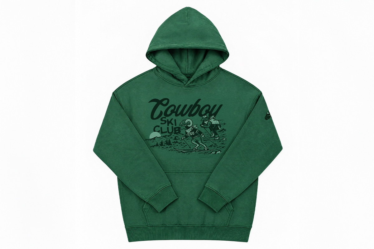 Cowboy Ski Club x CSU Snowriders Oversized Hoodie