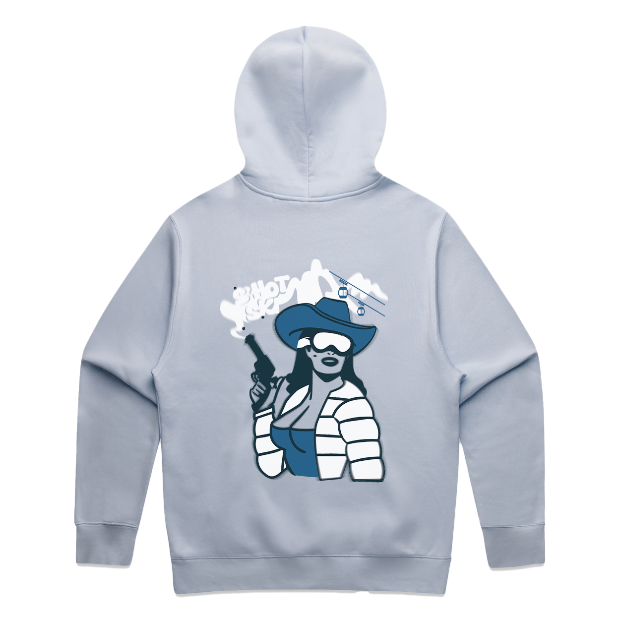 Shot Ski Oversized Hoodie - Limited Edition