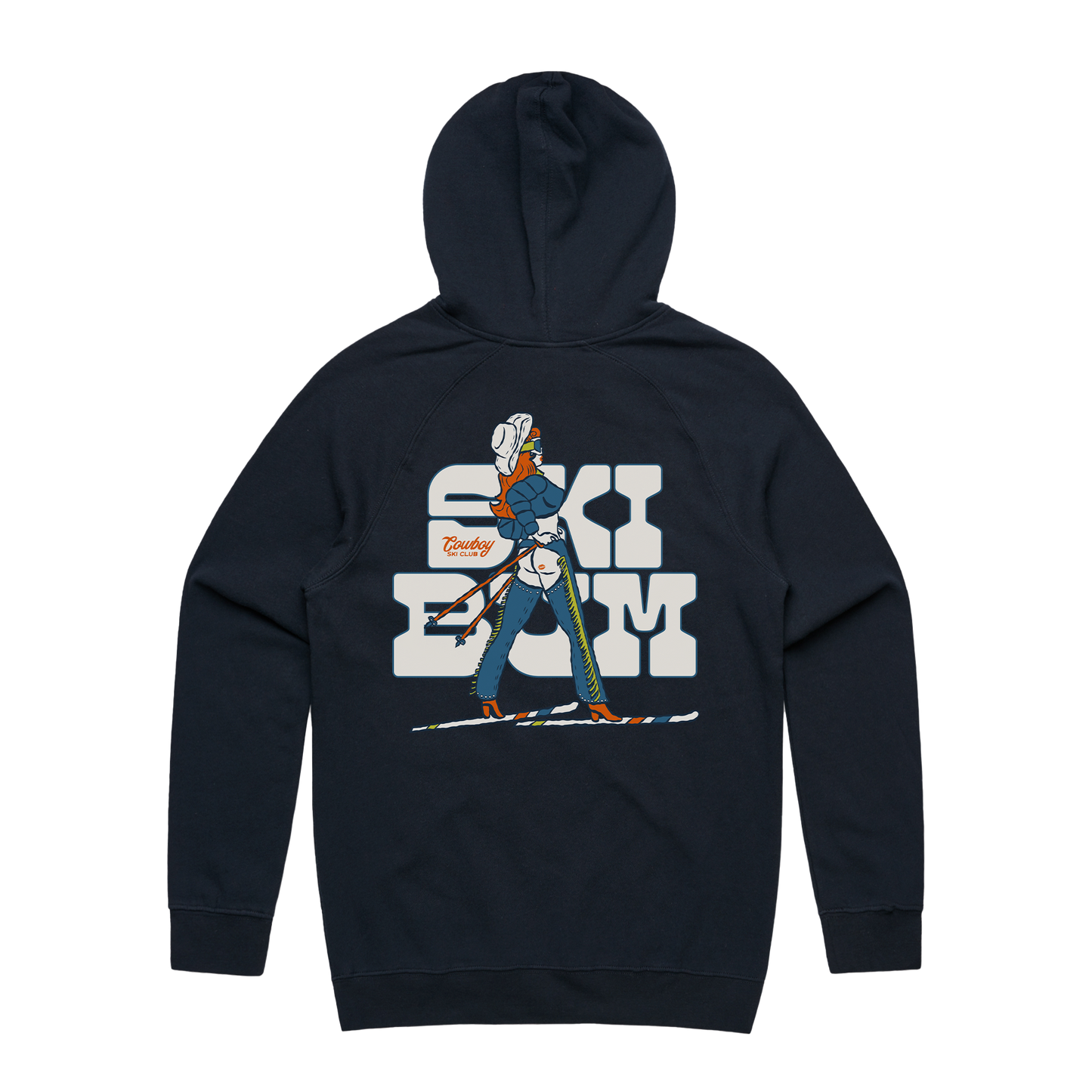 Ski Bum Premium Fleece Hoodie