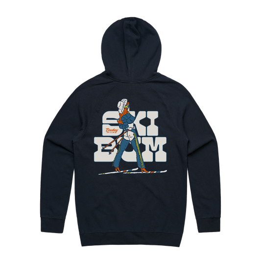 Ski Bum Premium Fleece Hoodie