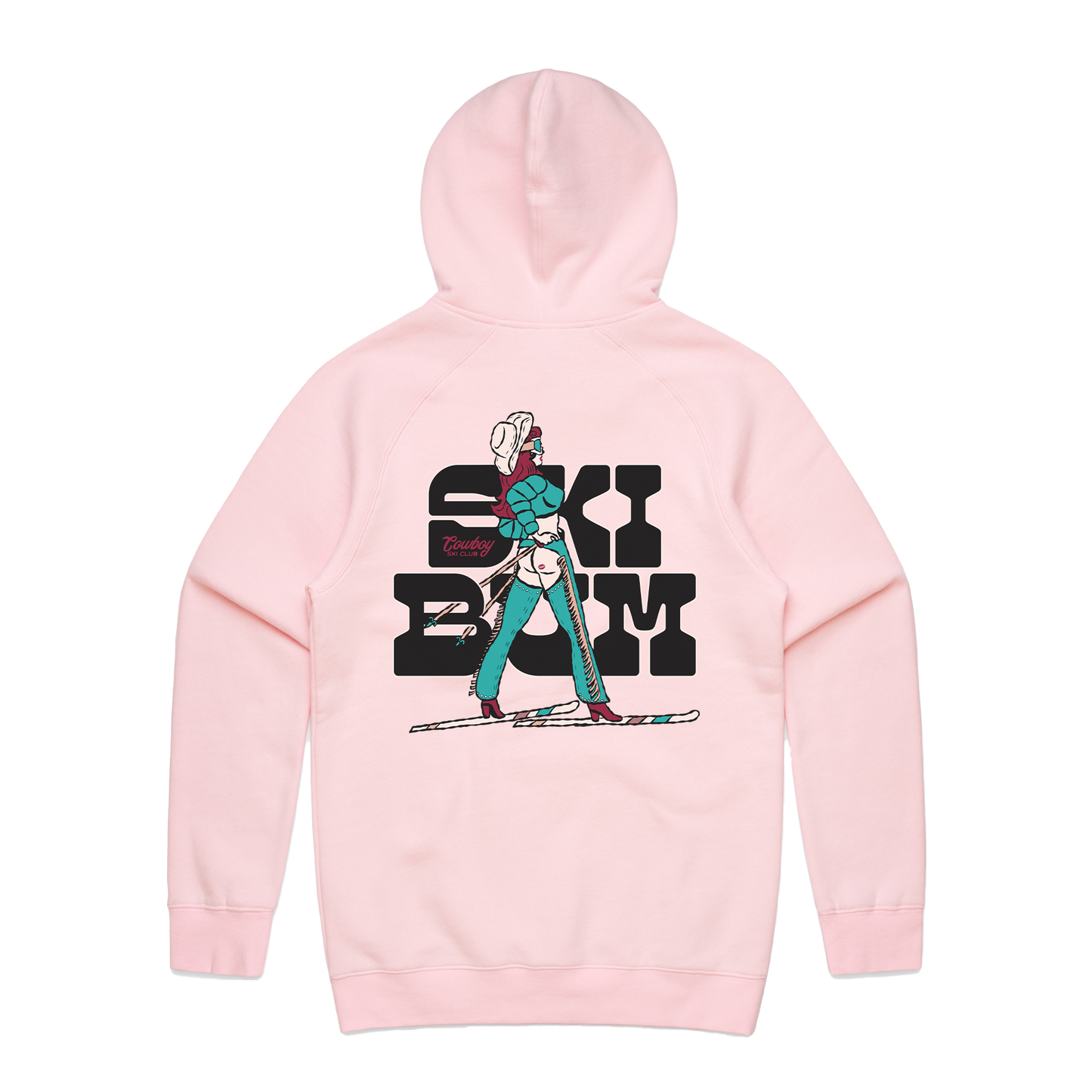 Ski Bum Premium Fleece Hoodie