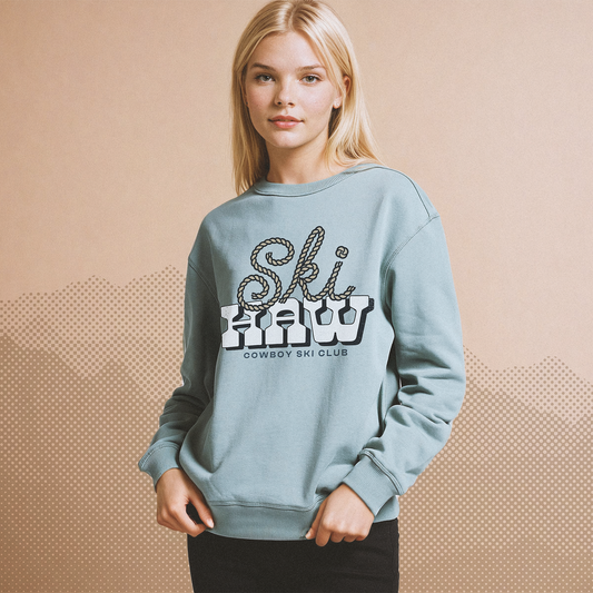 Ski Haw Vintage Premium Crewneck