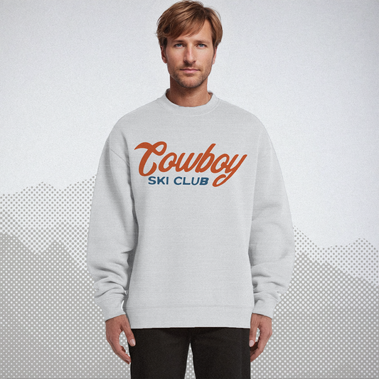 Resort Cowboy Oversized Crewneck