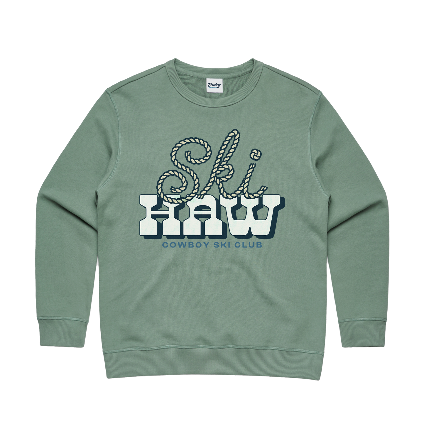 Ski Haw Vintage Premium Crewneck