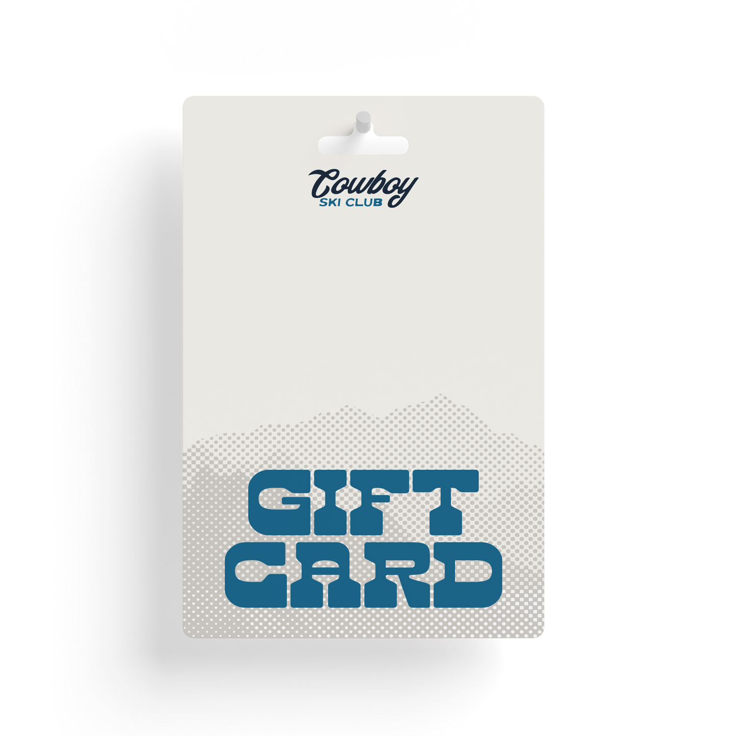 Cowboy Ski Club Gift Card