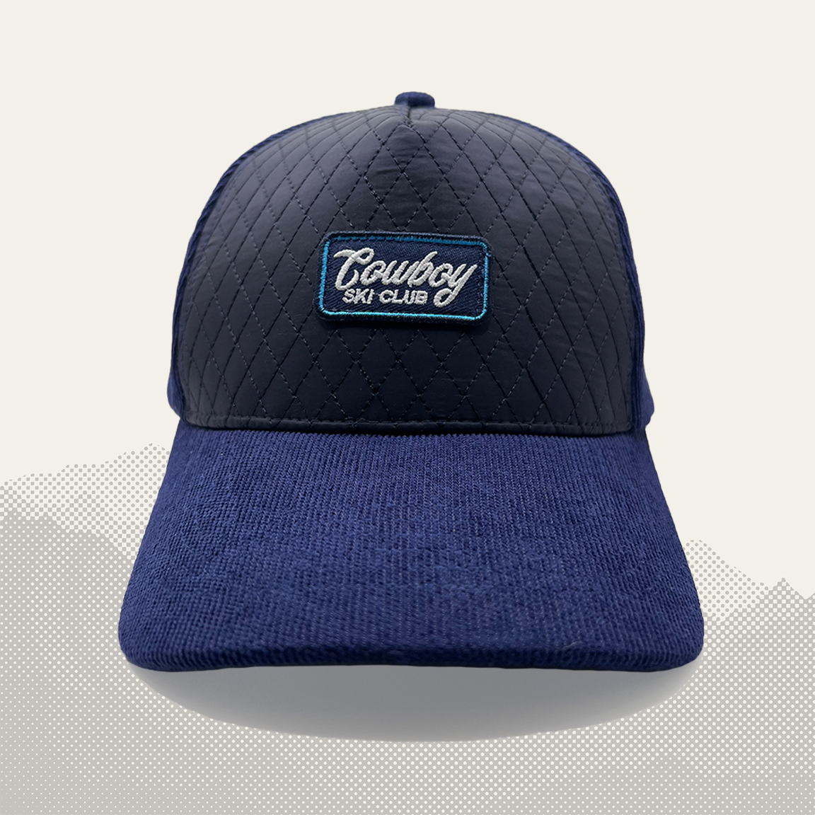 Quilted Rider Corduroy Hat