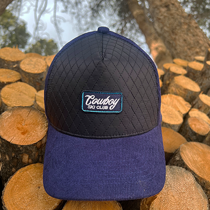 Quilted Rider Corduroy Hat